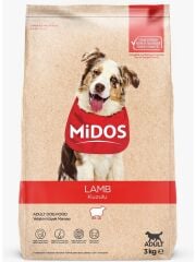 Midos Kuzulu Yetişkin Köpek Maması 3 kg