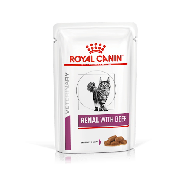 Royal Canin Veterinary Renal Biftekli Kedi Konservesi 85 gr 12 Adet