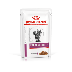 Royal Canin Veterinary Renal Biftekli Kedi Konservesi 85 gr 12 Adet