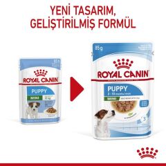 Royal Canin® Puppy Mini Gravy Yavru Köpek Yaş Maması 85 Gr*12