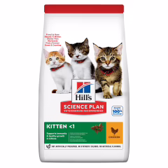 Hill's Science Plan Kitten Tavuklu Yavru Kuru Kedi Maması 1.5 kg