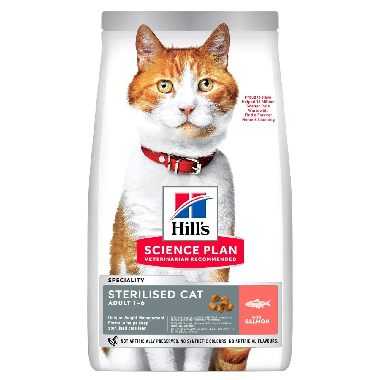 Hill's Scıence Plan Sterılısed Cat Adult Somonlu Kısır Yetişkin Kedi Maması 1,5 kg.