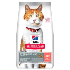 Hill's Scıence Plan Sterılısed Cat Adult Somonlu Kısır Yetişkin Kedi Maması 1,5 kg.